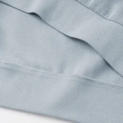 Best Muji Sudadera con cuello redondo y doble punto para hombre