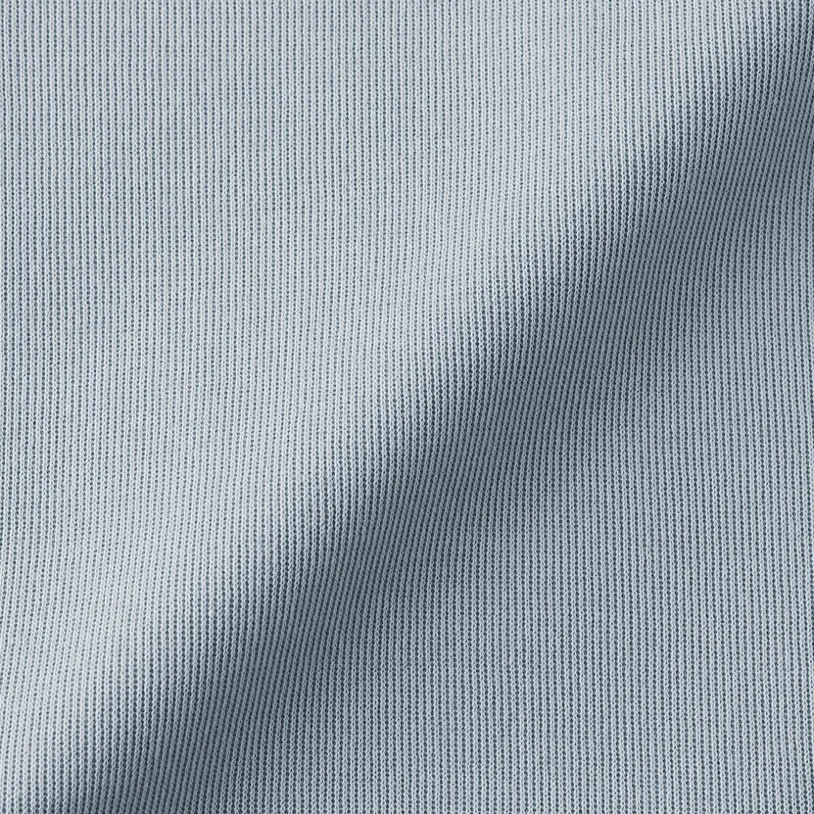 Best Muji Sudadera con cuello redondo y doble punto para hombre