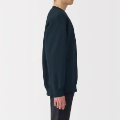Hot Muji Sudadera de cuello redondo para hombre