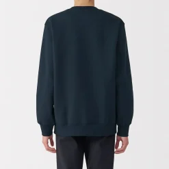 Hot Muji Sudadera de cuello redondo para hombre