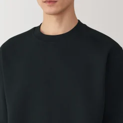 New Muji Sudadera de cuello redondo para hombre