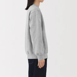 New Muji Sudadera de cuello redondo para hombre