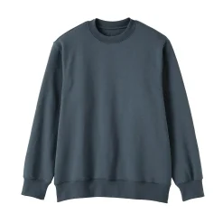 New Muji Sudadera de cuello redondo para hombre