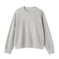 Clearance Muji Sudadera de mezcla de algodón para mujer