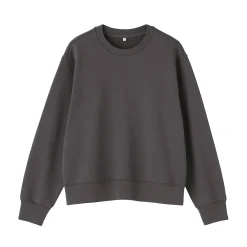 Clearance Muji Sudadera de mezcla de algodón para mujer