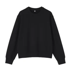 Clearance Muji Sudadera de mezcla de algodón para mujer