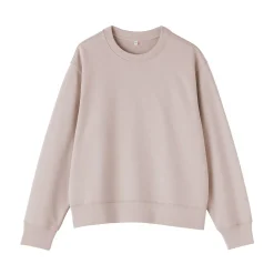 Clearance Muji Sudadera de mezcla de algodón para mujer