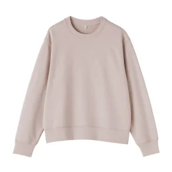 Clearance Muji Sudadera de mezcla de algodón para mujer
