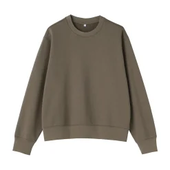 Clearance Muji Sudadera de mezcla de algodón para mujer