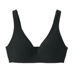 Online Muji Sujetador escotado sin aros de mezcla de algodón para mujer
