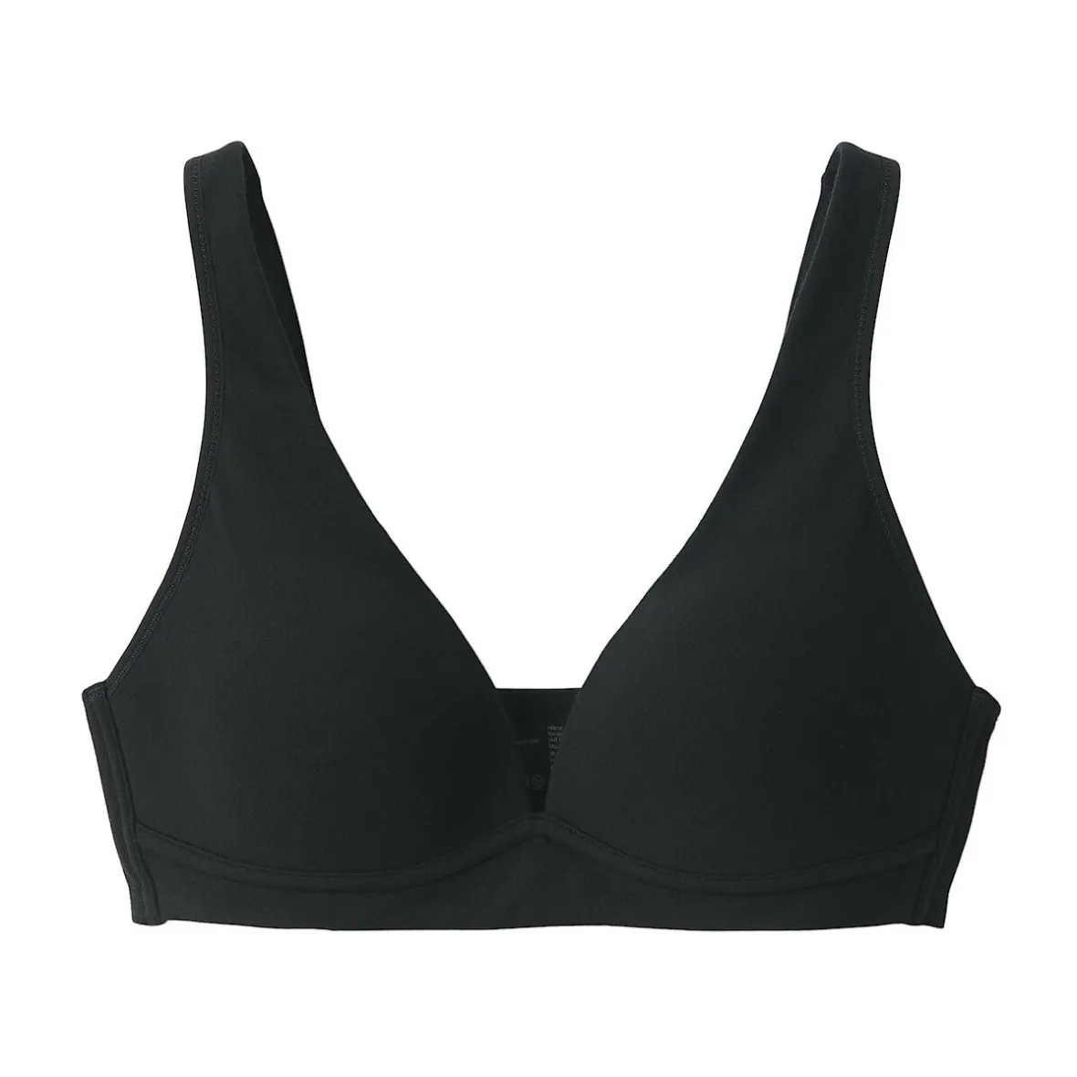 Online Muji Sujetador escotado sin aros de mezcla de algodón para mujer