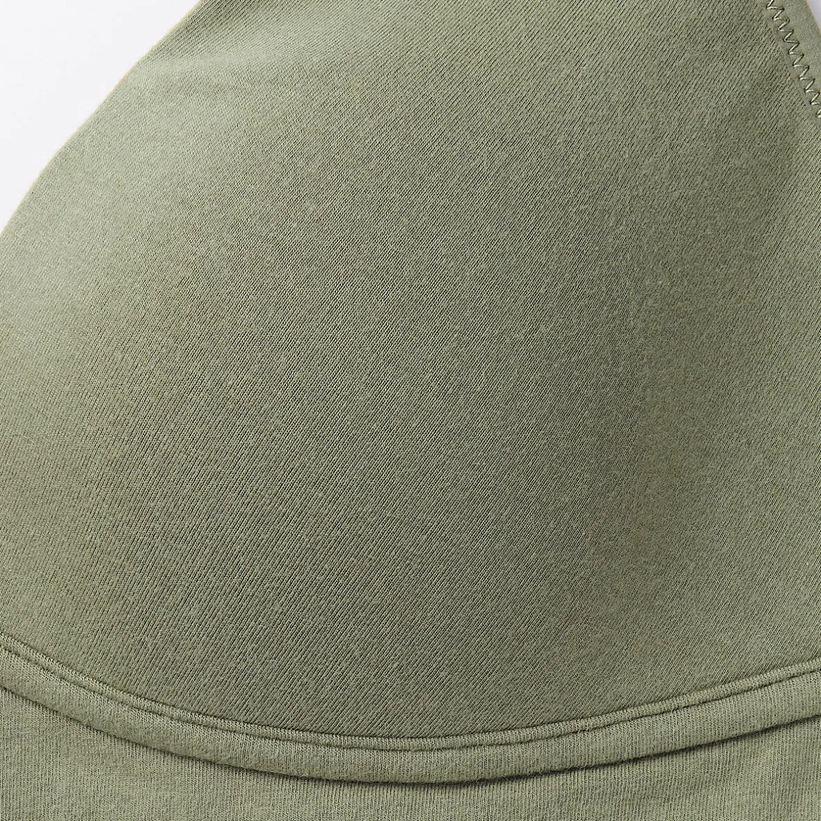 Online Muji Sujetador escotado sin aros de mezcla de algodón para mujer