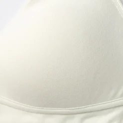 Online Muji Sujetador escotado sin aros de mezcla de algodón para mujer