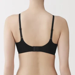 Sale Muji Sujetador sin aros de mezcla de algodón para mujer
