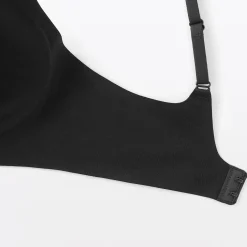 Sale Muji Sujetador sin aros de mezcla de algodón para mujer