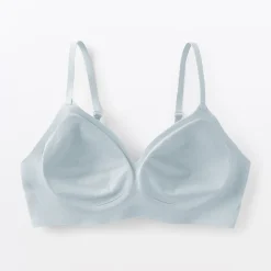 Sale Muji Sujetador sin aros de mezcla de algodón para mujer