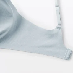 Sale Muji Sujetador sin aros de mezcla de algodón para mujer