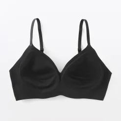 Sale Muji Sujetador sin aros de mezcla de algodón para mujer