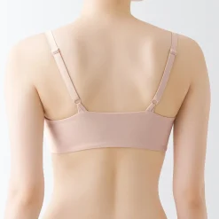 Best Muji Sujetador sin aros moldeado sin ganchos para mujer