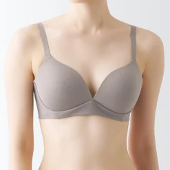 Best Muji Sujetador sin aros moldeado sin ganchos para mujer
