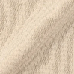 Hot Muji Suéter de cuello redondo de cachemira sin teñir para hombre
