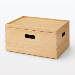 New Muji Tapa apilable de bambú‐ 37cm