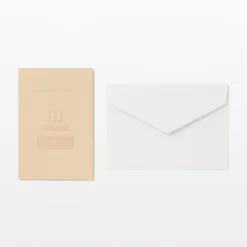 Clearance Muji Tarjeta de felicitación ‐ Tarta