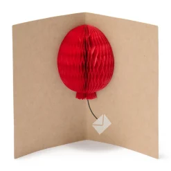 Muji Tarjeta desplegable - Globo