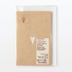 Outlet Muji Tarjeta pop‐up de papel de panal ‐ lanzador de fiesta