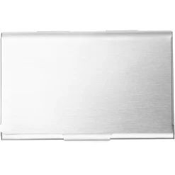 Online Muji Tarjetero de acero inoxidable grueso