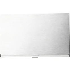 Outlet Muji Tarjetero de acero inoxidable ‐ Fino
