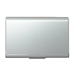Discount Muji Tarjetero de aluminio