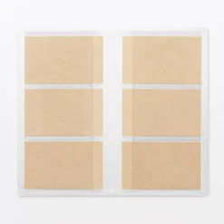 Best Muji Tarjetero PP ‐ 60 Bolsillos. 3 bolsillos por página. 10 Páginas