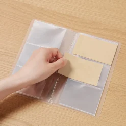 Best Muji Tarjetero PP ‐ 60 Bolsillos. 3 bolsillos por página. 10 Páginas