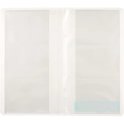 Best Muji Tarjetero PP ‐ 60 Bolsillos. 3 bolsillos por página. 10 Páginas