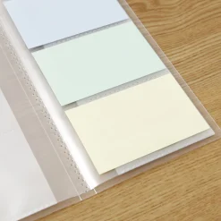 Best Muji Tarjetero PP ‐ 60 Bolsillos. 3 bolsillos por página. 10 Páginas