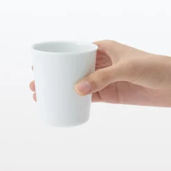 Online Muji Taza de porcelana blanca