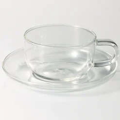 Muji Taza de Té de cristal resistente al calor / 250 ml