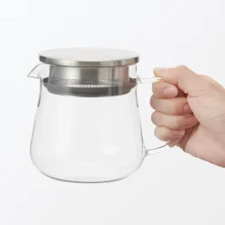 Discount Muji Tetera de cristal resistente al calor / 500ml