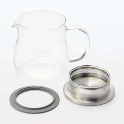 Discount Muji Tetera de cristal resistente al calor / 500ml