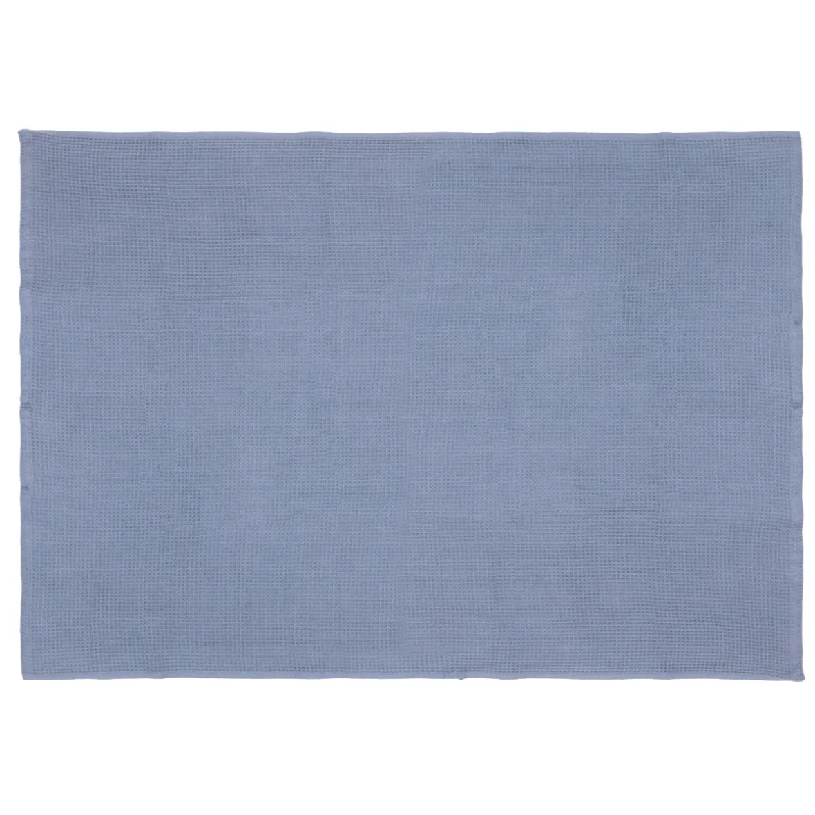 Muji Toalla de baño grande de algodón orgánico con textura de gofre