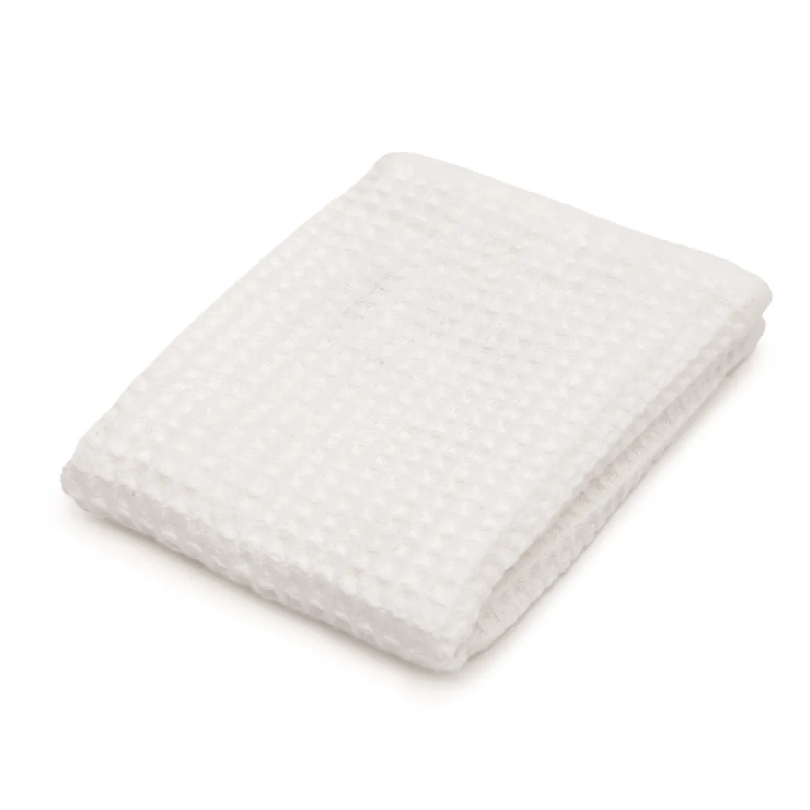 Clearance Muji Toalla facial de algodón orgánico con textura de gofre