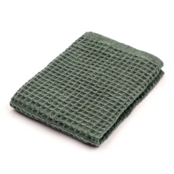 Clearance Muji Toalla facial de algodón orgánico con textura de gofre