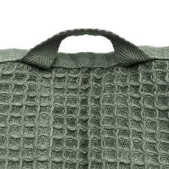 Clearance Muji Toalla facial de algodón orgánico con textura de gofre