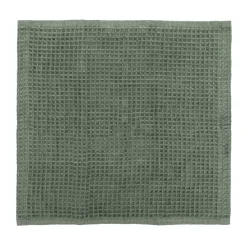 Clearance Muji Toalla facial de algodón orgánico con textura de gofre