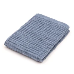 Clearance Muji Toalla facial de algodón orgánico con textura de gofre