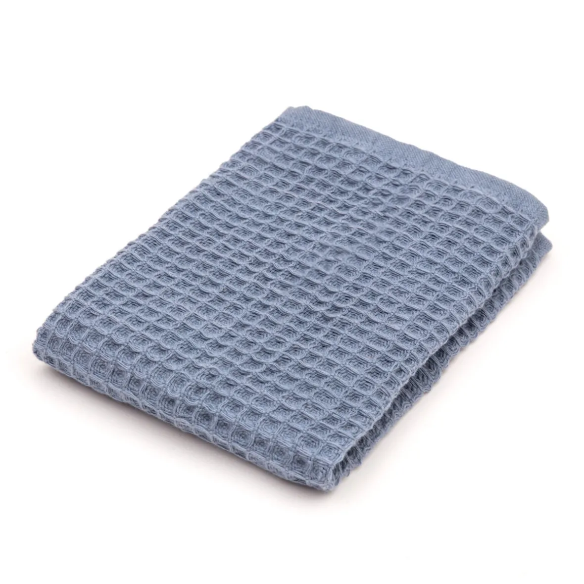 Clearance Muji Toalla facial de algodón orgánico con textura de gofre