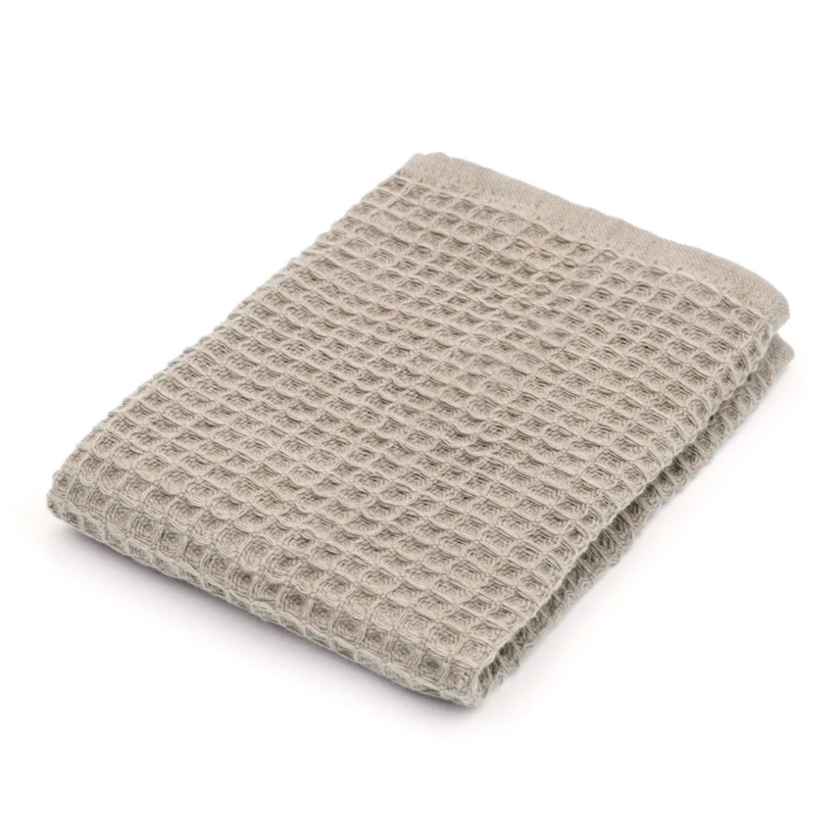 Clearance Muji Toalla facial de algodón orgánico con textura de gofre