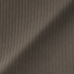 Online Muji Top corto de sujetador de algodón acanalado para mujer