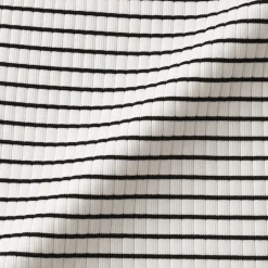 Online Muji Top corto de sujetador de algodón acanalado para mujer
